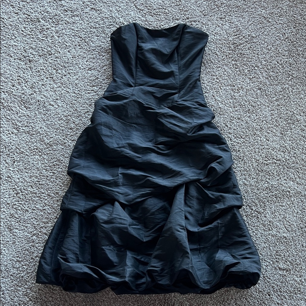Black Evening Confection Dress (Wedding, Bridesmaid, prom, military ball!)